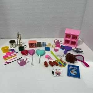 BARBIE doll accessories lot vintage and newer